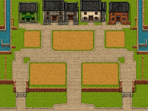 Fuctown pixel map project asset
